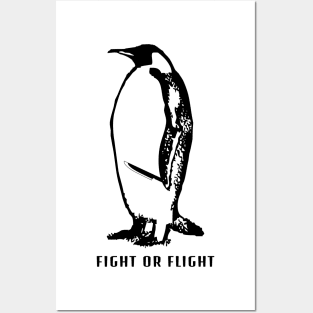 fight or flight Penguin Posters and Art